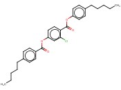 4-戊基2-<span class='lighter'>氯</span>-4-(4-戊基-苯<span class='lighter'>甲</span>酰<span class='lighter'>氧基</span>)<span class='lighter'>苯甲酸</span>