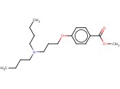 4-[3-(二丁氨基)<span class='lighter'>丙</span>氧基]苯<span class='lighter'>甲酸</span><span class='lighter'>甲</span><span class='lighter'>酯</span>