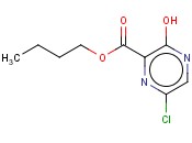 BUTYL 3-HYDROXY-6-<span class='lighter'>CHLOROPYRAZINE</span>-2-CARBOXYLATE