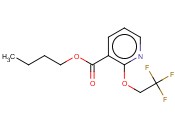 BUTYL 2-(2,2,2-TRIFLUOROETHOXY)<span class='lighter'>NICOTINATE</span>