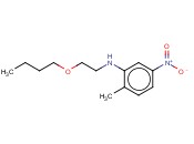 N-(2-BUTOXYETHYL)-<span class='lighter'>2-METHYL-5-NITROANILINE</span>