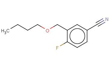 3-(BUTOXYMETHYL)-<span class='lighter'>4-FLUOROBENZONITRILE</span>