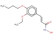 <span class='lighter'>4-BUTOXY-3-ETHOXYCINNAMOHYDROXAMIC</span> ACID