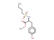 N-(<span class='lighter'>BUTYLSULFONYL</span>)-L-<span class='lighter'>TYROSINE</span> METHYL ESTER