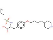 N-(<span class='lighter'>BUTYLSULFONYL</span>)-O-[4-(4-PIPERIDINYL)BUTYL]-L-<span class='lighter'>TYROSINE</span>