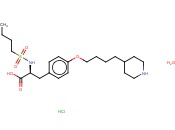 N-(<span class='lighter'>BUTYLSULFONYL</span>)-O-[4-(4-PIPERIDINYL)BUTYL]-L-<span class='lighter'>TYROSINE</span> HYDROCHLORIDE MONOHYDRATE