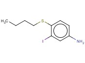 4-(BUTYLSULFANYL)-<span class='lighter'>3-IODOANILINE</span>