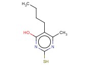 <span class='lighter'>5-BUTYL-4-HYDROXY-2-MERCAPTO-6-METHYLPYRIMIDINE</span>