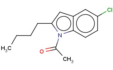 1-ACETYL-2-BUTYL-5-<span class='lighter'>CHLOROINDOLE</span>