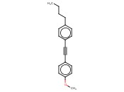 1-<span class='lighter'>正</span><span class='lighter'>丁基</span>-4-[2-(4-甲氧苯基)乙炔基]苯