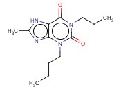 3-丁基-8-甲基-1-<span class='lighter'>丙基</span>-3,7-二氢-1H-嘌呤-2,6-二<span class='lighter'>酮</span>
