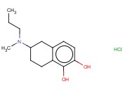 <span class='lighter'>5,6-DIHYDROXY-N-METHYL-N-PROPYL-2-AMINOTETRALIN</span> <span class='lighter'>HYDROCHLORIDE</span>