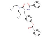 alpha-(<span class='lighter'>苯</span><span class='lighter'>甲</span><span class='lighter'>酰</span><span class='lighter'>氨基</span>)-4-(<span class='lighter'>苯</span><span class='lighter'>甲</span><span class='lighter'>酰</span>氧基)-N,N-二丙基<span class='lighter'>苯</span>丙酰胺