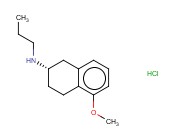 (S)-1,2,3,4-<span class='lighter'>TETRAHYDRO</span>-5-METHOXY-N-PROPYL-2-NAPHTHALENAMINE HYDROCHLORIDE