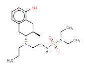 3-(<span class='lighter'>二</span>乙基氨基<span class='lighter'>磺</span><span class='lighter'>酰</span>氨基)-6-羟基-1-丙基-3,4,4a,5,10,10a-六氢-2H-<span class='lighter'>苯</span>并[g]喹啉