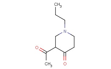 3-<span class='lighter'>ACETYL</span>-1-PROPYLPIPERIDIN-4-ONE