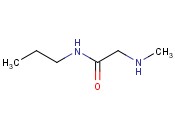 <span class='lighter'>N2-METHYL-N1-PROPYLGLYCINAMIDE</span>