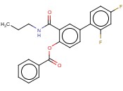 2'-4'-DIFLUORO-3-(PROPYLCARBAMOYL)BIPHENYL-4-YL BENZOATE