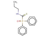 OXO(<span class='lighter'>DIPHENYL</span>)-N-PROPYLPHOSPHORANECARBOTHIOAMIDE