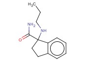 1-(PROPYLAMINO)-2,3-DIHYDRO-1H-<span class='lighter'>INDENE</span>-1-CARBOXAMIDE