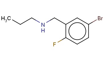 N-PROPYL 5-BROMO-2-<span class='lighter'>FLUOROBENZYLAMINE</span>