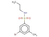 <span class='lighter'>N-PROPYL</span> <span class='lighter'>3-BROMO-5-METHYLBENZENESULFONAMIDE</span>