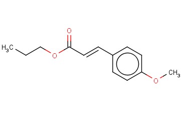 3-(4-<span class='lighter'>甲</span>氧基苯基)-2-丙烯<span class='lighter'>酸</span>丙<span class='lighter'>酯</span>