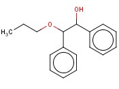 1,2-<span class='lighter'>DIPHENYL</span>-2-PROPOXYETHAN-1-OL