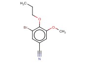 3-<span class='lighter'>溴</span>-5-<span class='lighter'>甲</span><span class='lighter'>氧基</span>-4-正丙<span class='lighter'>氧基</span>苯<span class='lighter'>甲</span>腈