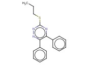5,6-<span class='lighter'>DIPHENYL</span>-3-(PROPYLSULFANYL)-1,2,4-TRIAZINE