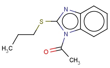 1-<span class='lighter'>ACETYL</span>-2-PROPYLTHIOBENZIMIDAZOLE