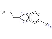1H-<span class='lighter'>苯并咪唑</span>-5 -腈，2 -丙基- （9CI）