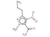 1-甲基-4-<span class='lighter'>硝基</span>-3-丙基-(1H)-<span class='lighter'>吡唑</span>-5-甲酰胺