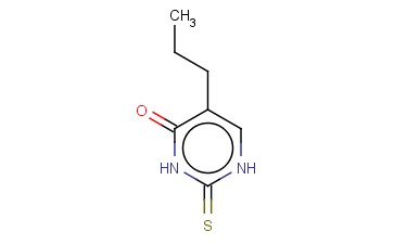 5-丙基-2-硫脲<span class='lighter'>嘧啶</span>