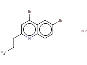 4,6-DIBROMO-2-PROPYLQUINOLINE <span class='lighter'>HYDROBROMIDE</span>