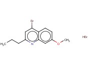 4-BROMO-7-METHOXY-2-PROPYLQUINOLINE <span class='lighter'>HYDROBROMIDE</span>