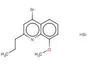 4-BROMO-8-METHOXY-2-PROPYLQUINOLINE <span class='lighter'>HYDROBROMIDE</span>