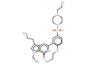 5-乙基-3,5-二氢-2-[5-[[4-(2-羟乙基)-1-哌嗪基]磺酰]-2-丙氧基苯基]-7-<span class='lighter'>丙基</span>-4H-吡咯并[3,2-d]嘧啶-4-<span class='lighter'>酮</span>