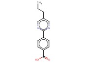 苯甲酸,4-(5-丙基-2-<span class='lighter'>嘧啶</span>基)-