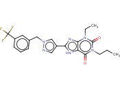 3-乙基-1-丙基-8-(1-(3-(三<span class='lighter'>氟</span>甲基)苄基)-1H-吡唑-4-基)-1H-<span class='lighter'>嘌呤</span>-2,6(3H,8H)-二酮