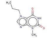 3-甲基-7-<span class='lighter'>丙基</span>-3,7-二氢-1H-嘌呤-2,6-二<span class='lighter'>酮</span>