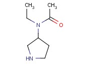 3-(N-乙酰-N-乙氨基)<span class='lighter'>吡咯烷</span>