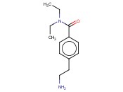 <span class='lighter'>苯</span>酰胺,4-(2-<span class='lighter'>氨基</span>乙基)-N,N-<span class='lighter'>二</span>乙基-