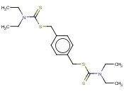 对<span class='lighter'>苯</span><span class='lighter'>二</span>亚甲基(N,N-<span class='lighter'>二</span>乙基<span class='lighter'>二</span><span class='lighter'>硫</span>代<span class='lighter'>氨基</span>甲酸酯)