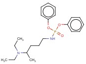 <span class='lighter'>DIPHENYL</span> 4-(DIETHYLAMINO)PENTYLAMIDOPHOSPHATE