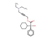 alpha-环己基-alpha-羟基苯<span class='lighter'>乙酸</span> 4-(<span class='lighter'>二</span><span class='lighter'>乙基</span>氨基)-2-丁炔-1-基<span class='lighter'>酯</span>