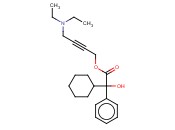 4-(<span class='lighter'>二</span><span class='lighter'>乙基</span>氨基)<span class='lighter'>丁</span>-2-炔-1-基环己基(羟基)苯<span class='lighter'>乙酸</span><span class='lighter'>酯</span>