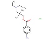 3-(<span class='lighter'>二</span>乙氨基)-2,2-<span class='lighter'>二</span>甲基-1-丙醇1-(4-氨基苯<span class='lighter'>甲酸</span>酯)<span class='lighter'>盐酸盐</span>
