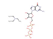 <span class='lighter'>GUANOSINE</span> 5'-[<span class='lighter'>ALPHA-32P</span>]<span class='lighter'>TRIPHOSPHATE</span>, <span class='lighter'>TRIETHYLAMMONIUM</span> SALT