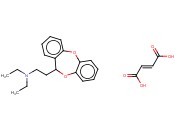 2-(11H-<span class='lighter'>二</span>苯并[b,e][1,4]<span class='lighter'>二</span>噁庚-11-基)-N,N-<span class='lighter'>二</span><span class='lighter'>乙基</span>乙胺 (2E)-<span class='lighter'>丁</span>-2-烯<span class='lighter'>二</span>酸<span class='lighter'>酯</span>